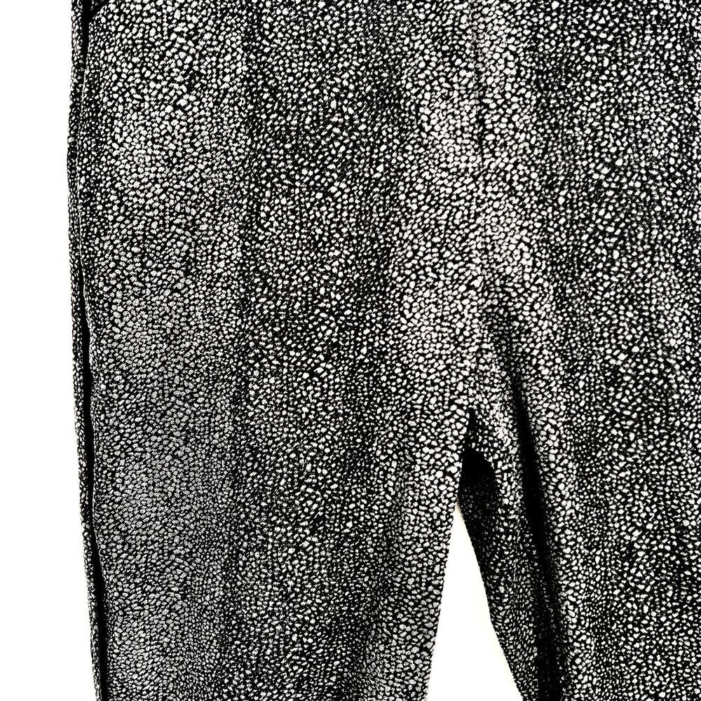 Alex + Olivia Pants Gray Capri Work Career Dress Women's Size 6 Comfort Stretch - Picture 3 of 10